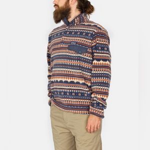 Patagonia Synchilla Snap-T Pullover Men's Size XL Cottage Isle El Cap Khaki